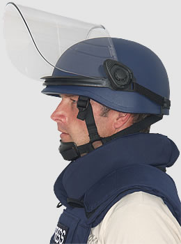 Riot Visor for Ballistic Helmet
